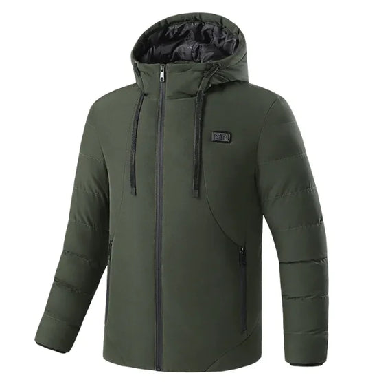 USB Heated Winter Jacket - Electric Warming Technology Outerwear