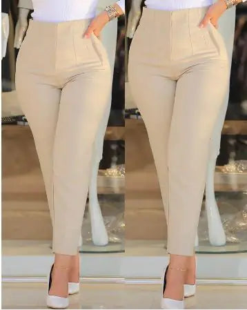 Women's Casual Fashion Pants - Comfortable Everyday Trousers