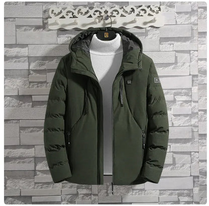 USB Heated Winter Jacket - Electric Warming Technology Outerwear