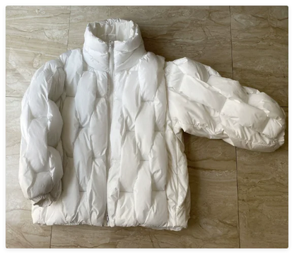 ArcticShield Men's Winter Cotton Dress Jacket - Premium Formal Outerwear