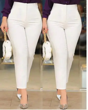 Women's Casual Fashion Pants - Comfortable Everyday Trousers